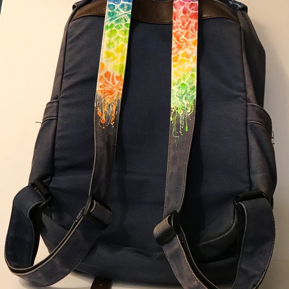 Painted Backpack Cool Art